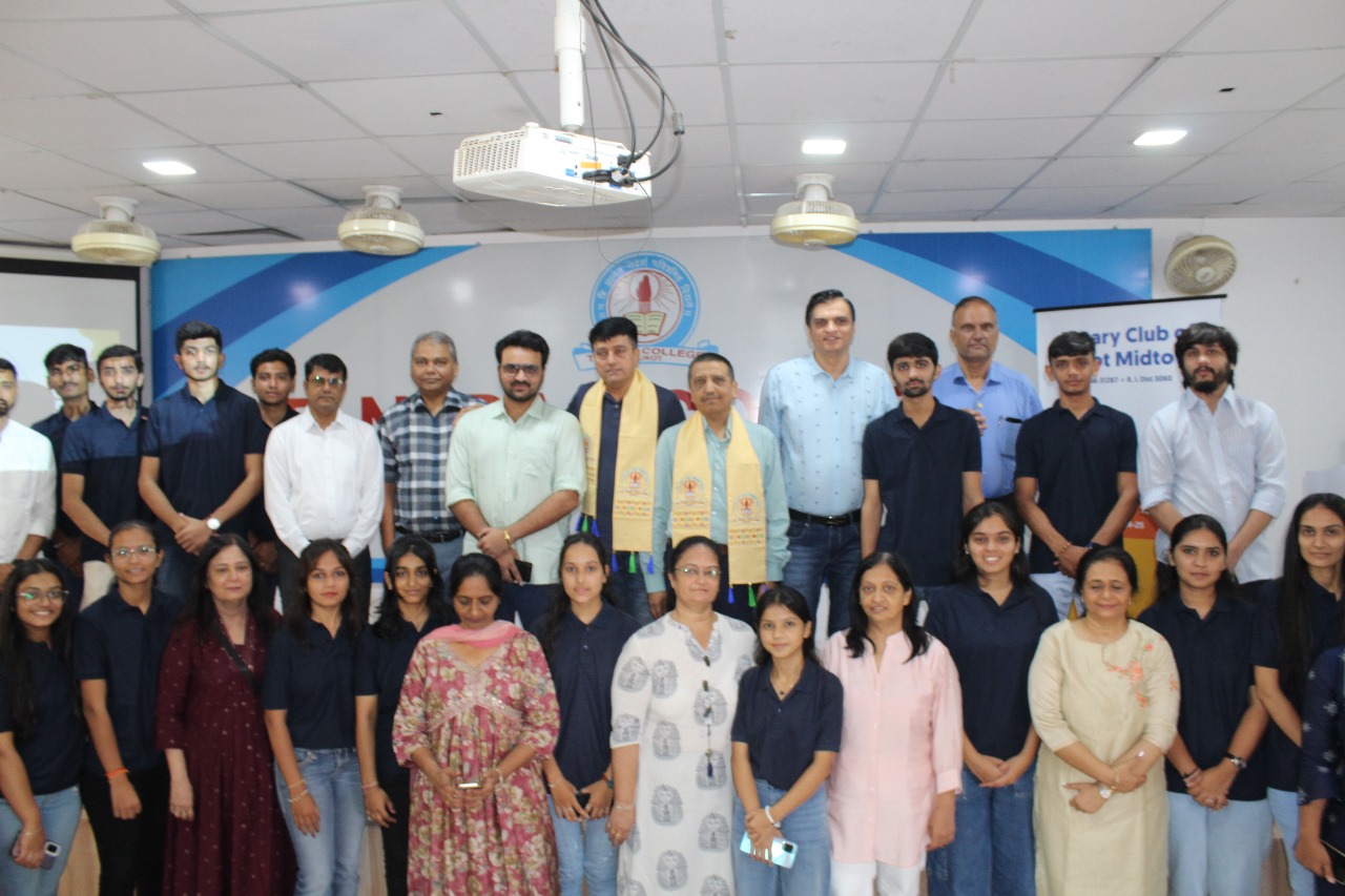 Rotaract Club of T.N. Rao College Oath Ceremony 2024-25