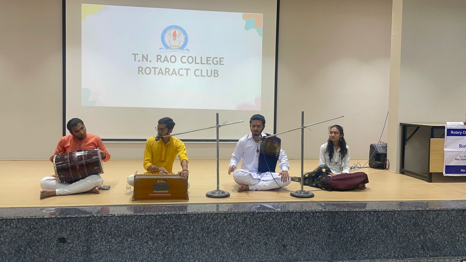 Rotaract club at DPMC