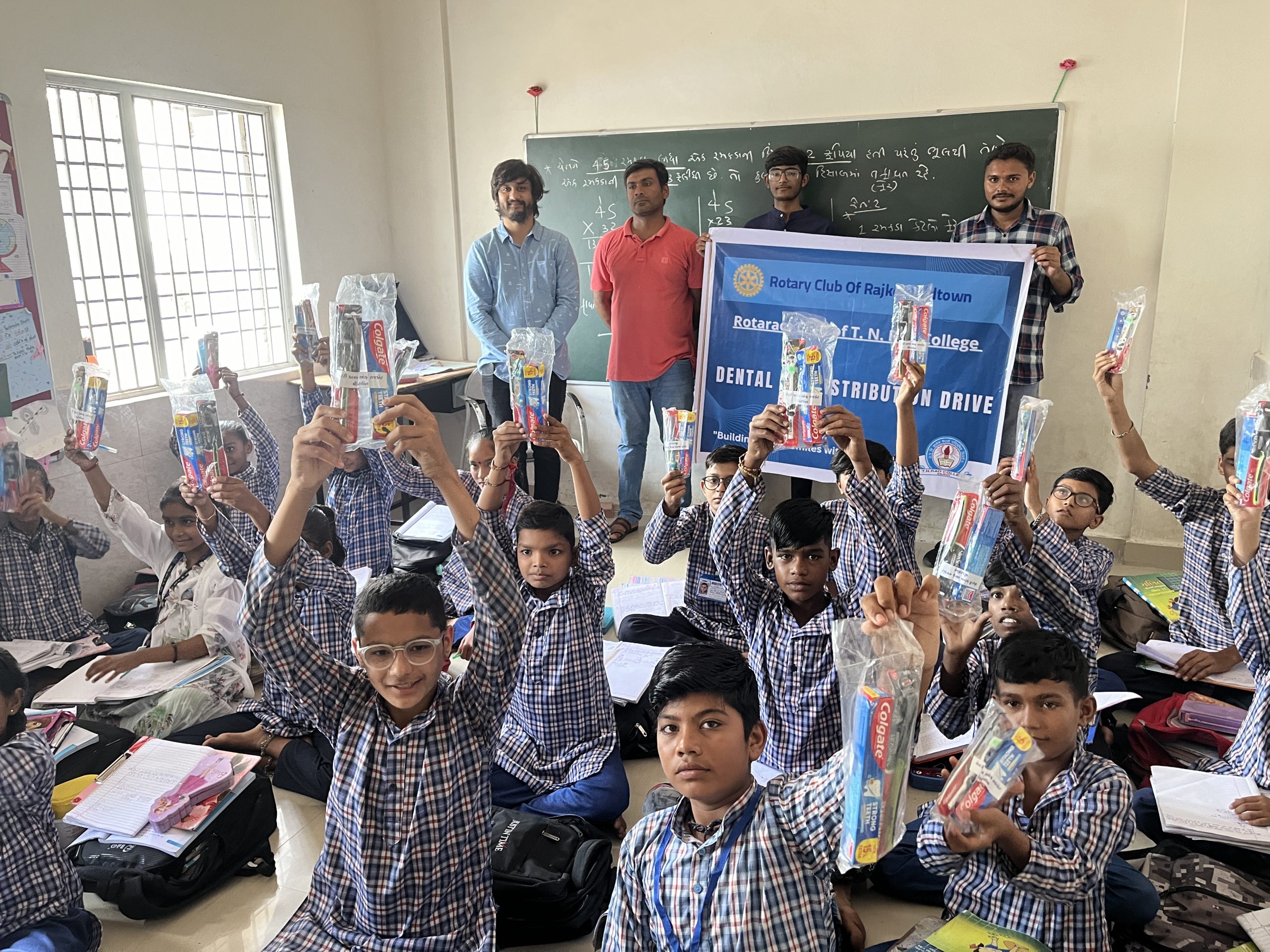 Spreading awareness about oral hygiene