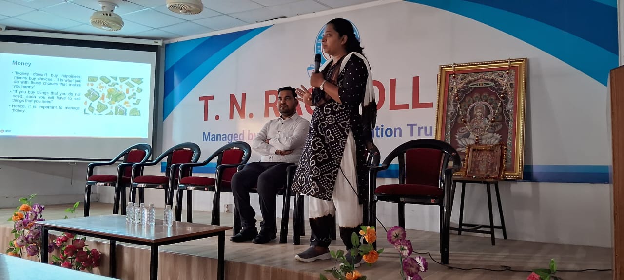 FINANCIAL PLANNING AWARENESS SESSION BY DR. USHMA & BHAVIN GOSAI