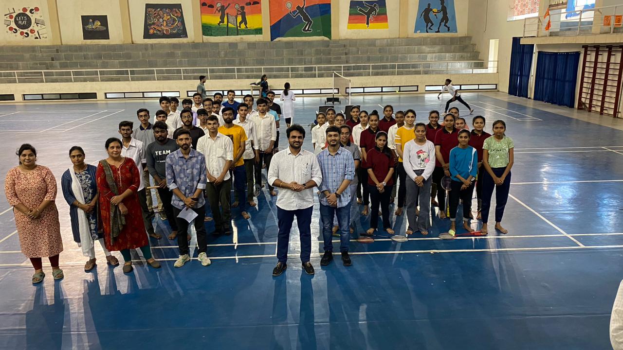 Intern department badminton tournament