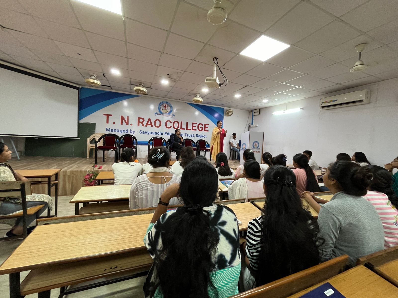 Women Empowerment Seminar by Chetna Senjaliya ICICI branch manager