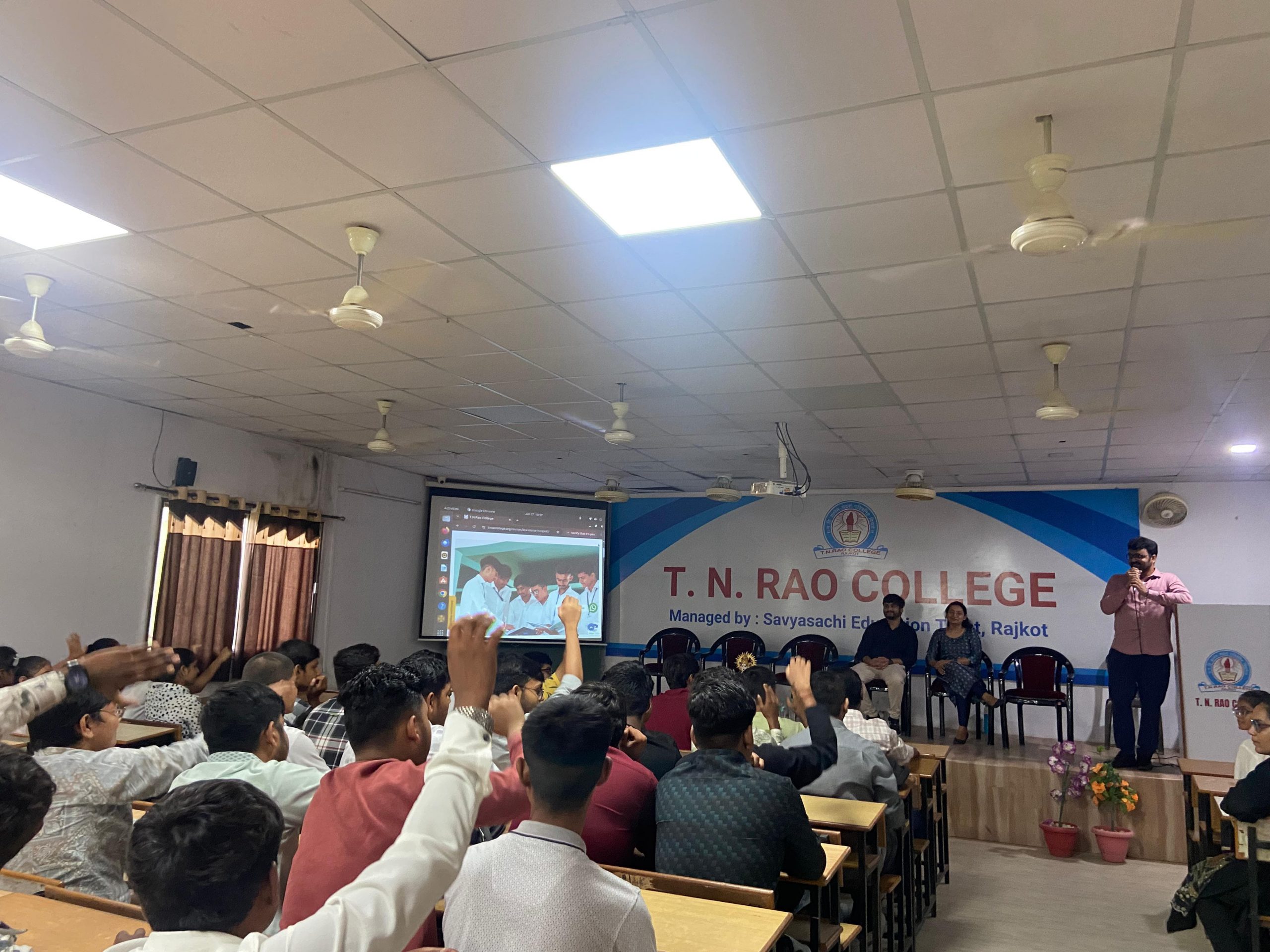Orientation for FY Day-2 (Google Workspace) by Shubham Rathi Sir