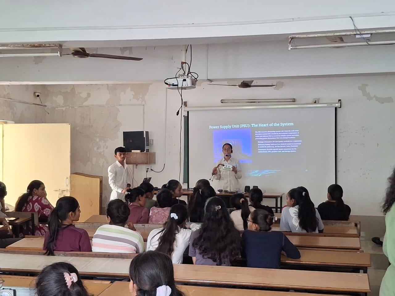 Hardware Workshop by BCA Students