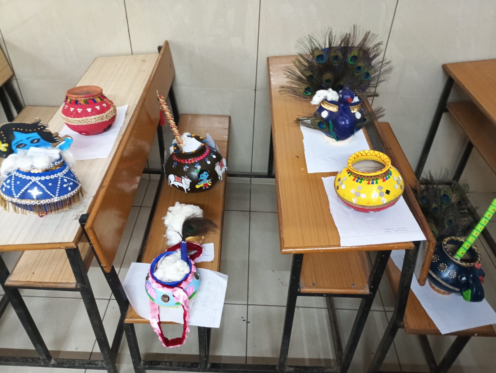 Janmashtami Celebration - Mataki, Jhula Decoration